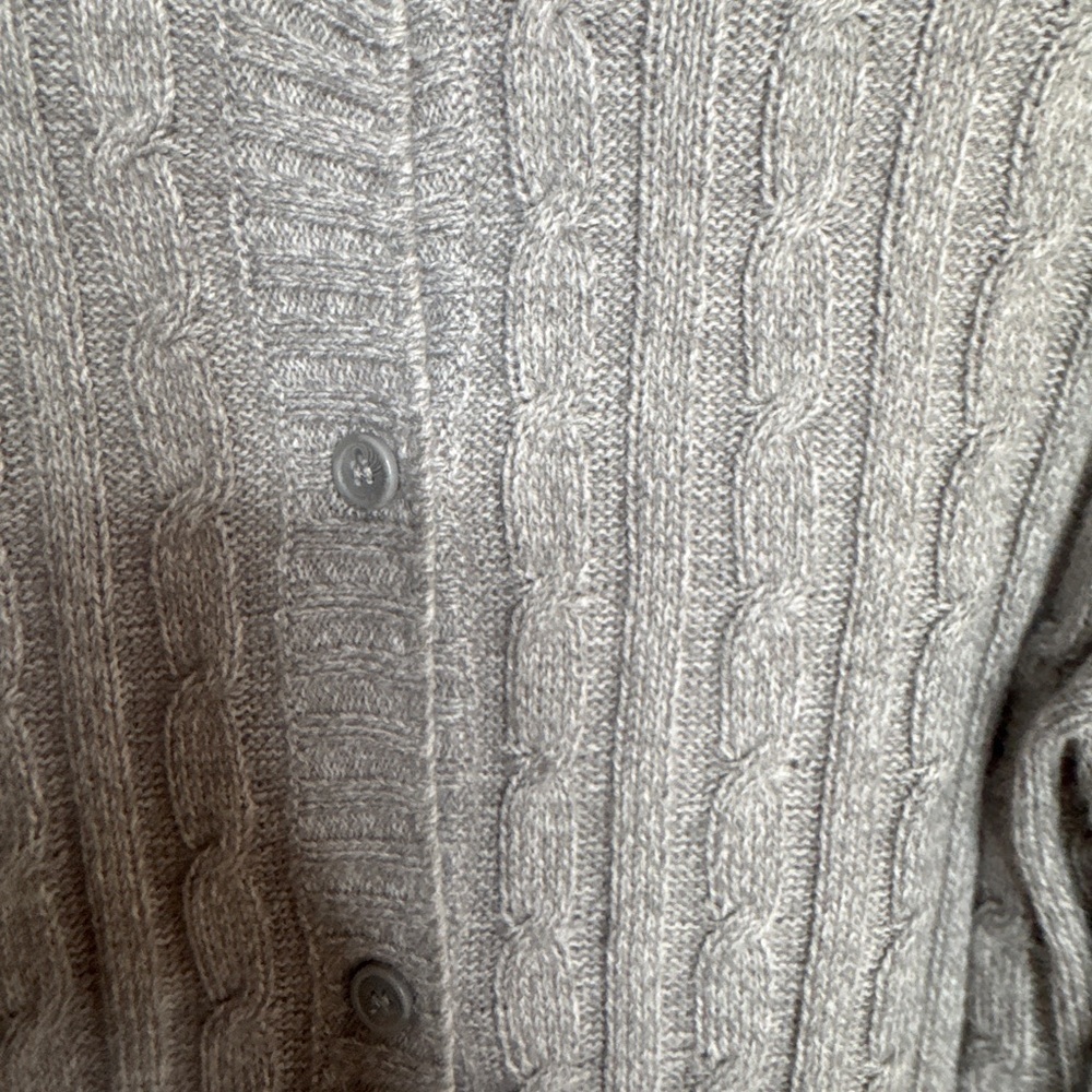 H&M Light Gray Knit Cardigan - Picture 5 of 6